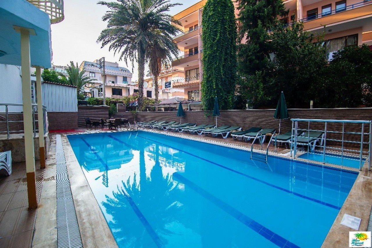 אלאניה Kleopatra Blue Hawai Hotel מראה חיצוני תמונה
