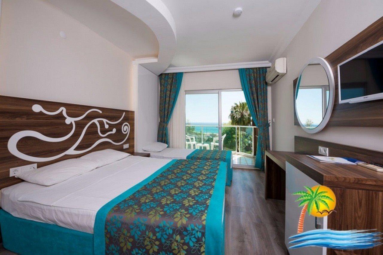 אלאניה Kleopatra Blue Hawai Hotel מראה חיצוני תמונה