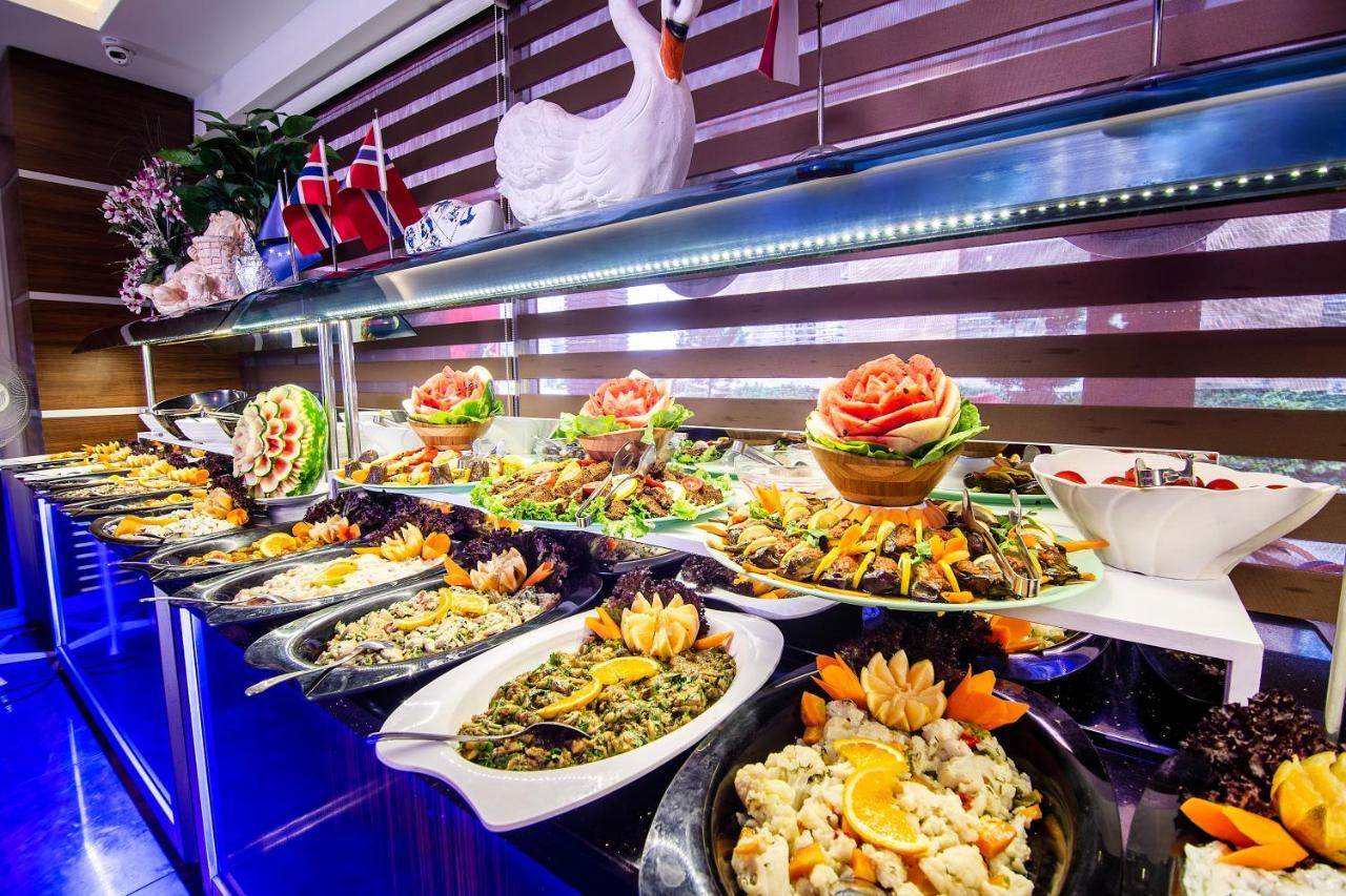 אלאניה Kleopatra Blue Hawai Hotel מראה חיצוני תמונה
