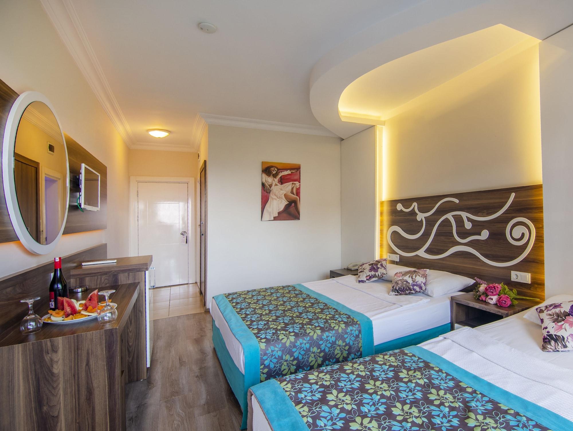 אלאניה Kleopatra Blue Hawai Hotel מראה חיצוני תמונה