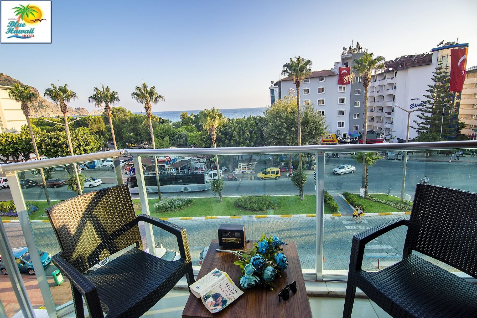 אלאניה Kleopatra Blue Hawai Hotel מראה חיצוני תמונה